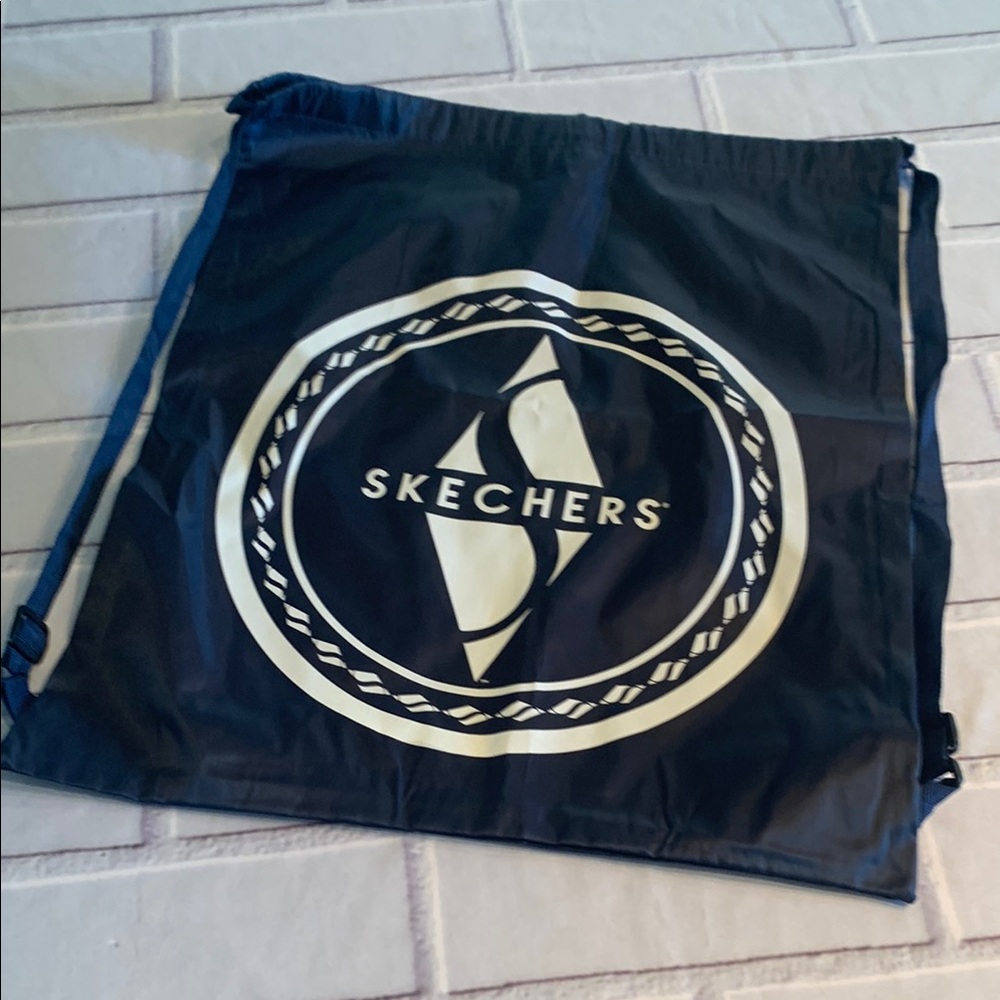 Set of Skechers Drawstring Bag